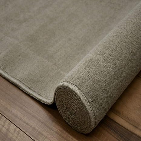 Amazon 防音カーペット 江戸間 7 5畳 261x440cm 無地 厚手じゅうたん 絨毯 抗菌 防臭 防音ゼウス７ ５帖 グレージュ ラグ カーペット オンライン通販