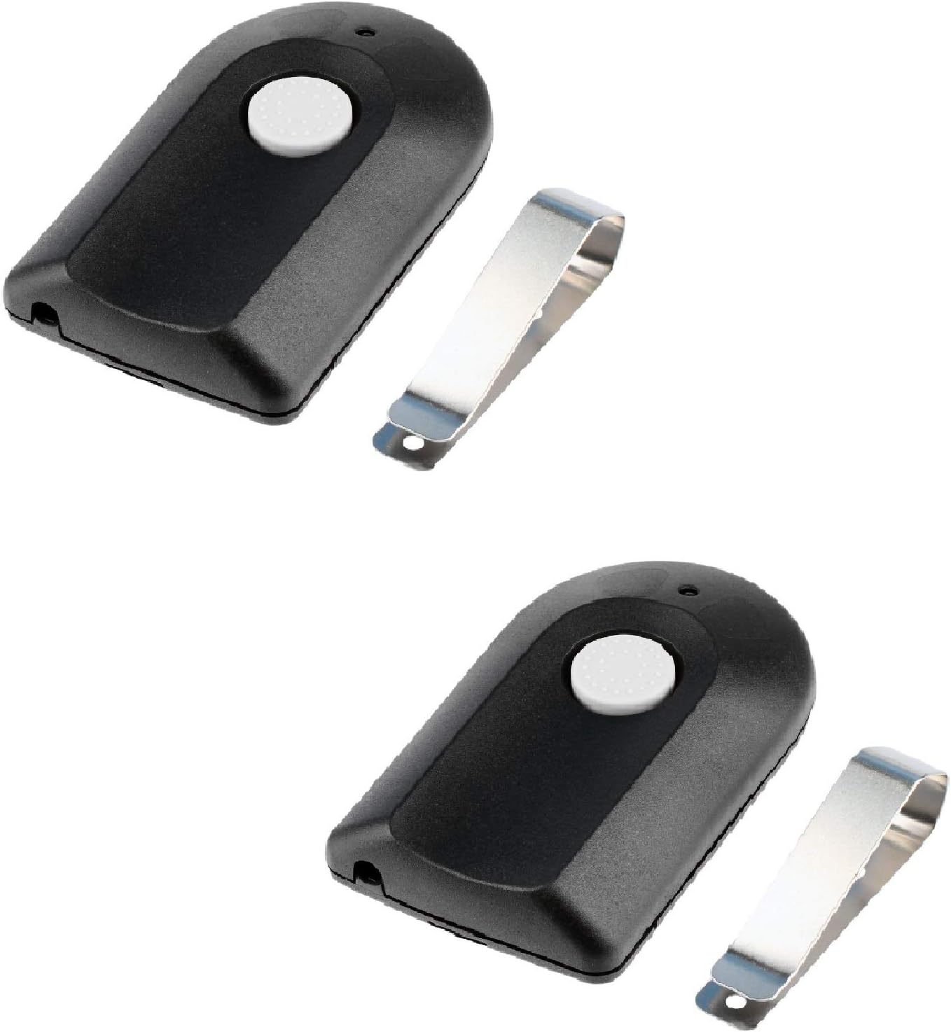 2X Garage Outlet Replacement 1 Button G3T-R Garage Door Remote Opener with Visor Clip for Genie-Intellicode ACSCTG Type 1 (G1T-BX, G1T-1, G2T-1, GIC90-1)
