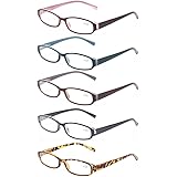 Reading Glasses 5 Pairs Quality Fashion Men Women Spring Hinge Readers