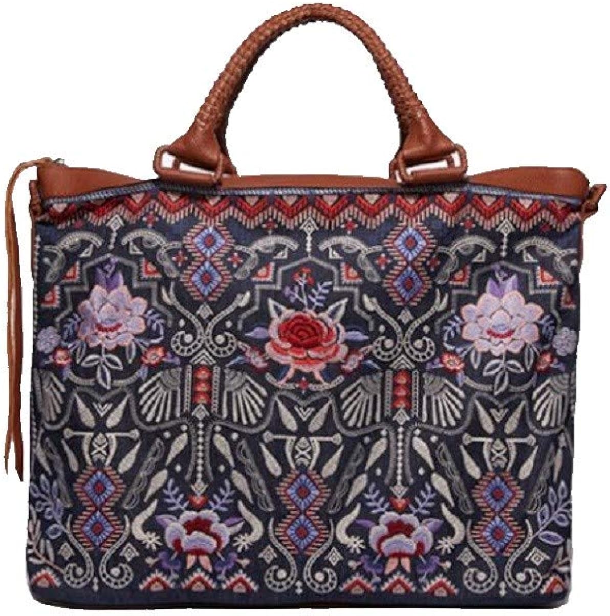 leather rucksack womens