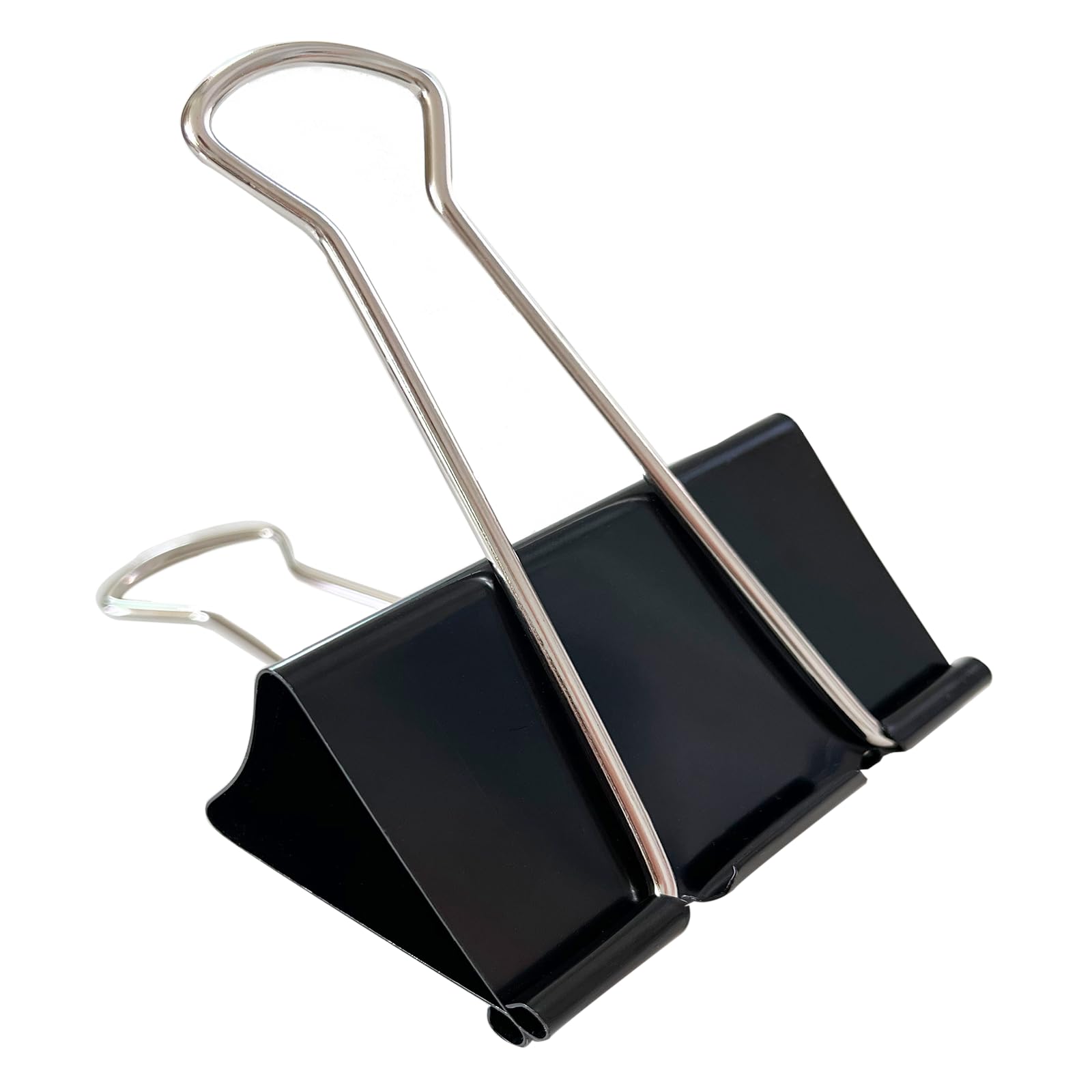 Photo 1 of 6PCS Jumbo Binder Clips 3 Inch, Black, Binder Clips Extra Large Heavy Duty for Office Supplies