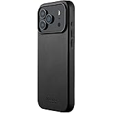 Mujjo Leather Case for iPhone 17 Pro Max &ndash; MagSafe Compatible - Black