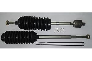 WANTONE RACING Left & right Steering Bellow Boots & Tie Rod Kits for 2018-2022 Polaris RZR XP Turbo, 2019 2020 2021 2022 2023 RZR XP XP4 1000 Steering Rack and Pinion # 1824747