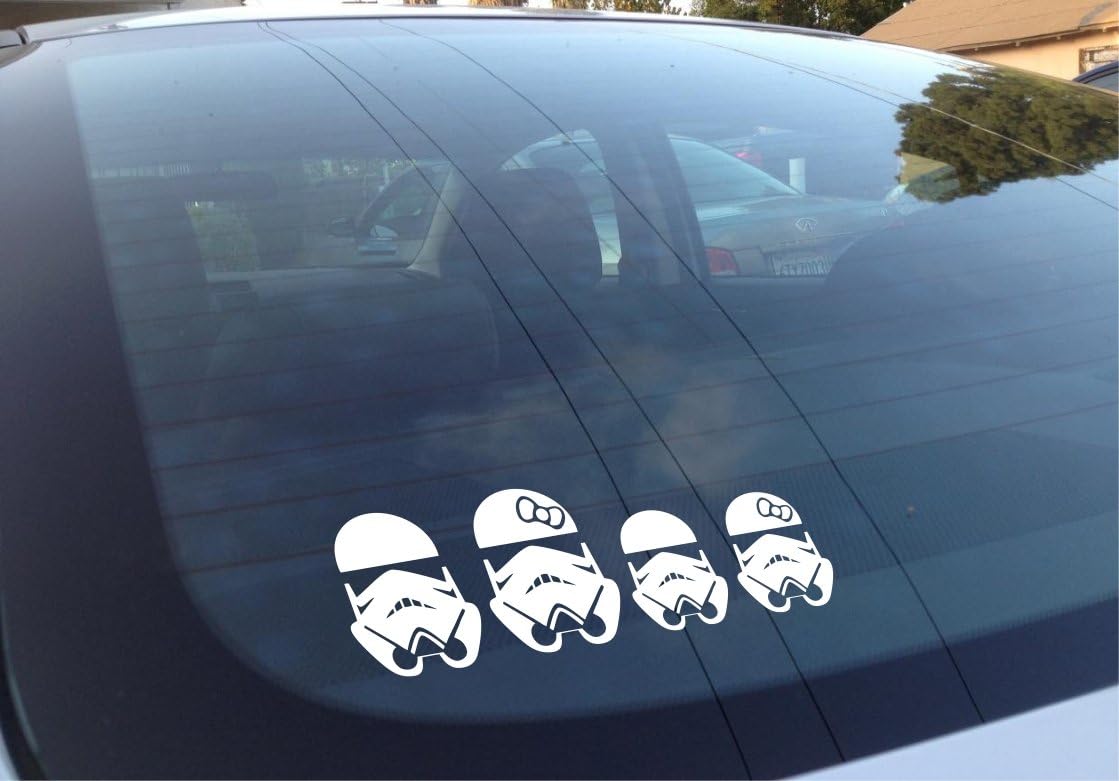 stormtrooper family car decal