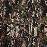 Printed Canvas Fabric Waterproof Outdoor 60" Wide 600 Denier Sold by The Yard ... (Hunter)
