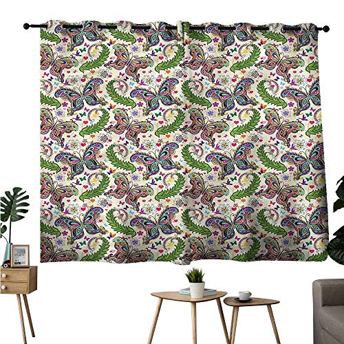 Gabriesl Pop Darkening Curtains Grommet Curtain For Bathroom