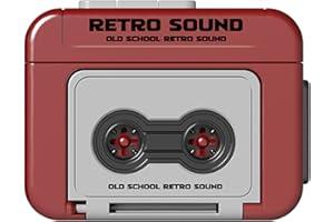 Tape Recorder Portable Mini Tape Recorder Keychain Recordable Retro Cassette Player Keychain with Music Microcassette Player 