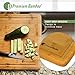 Extra Large Bamboo Cutting Board - 18x12 Thick Strong Bamboo Wood Cutting Board with Drip Groove by Premium Bamboo