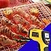Dual Laser Infrared Thermometer, Zenic Professional Non-Contact Digital Temperature Measuring Gun with Adjustable Emissivity for Cooking/Brewing/Automobile & Industries, -50-650℃, D:S=12:1