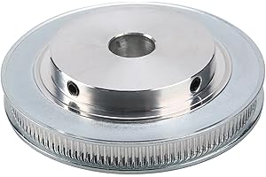 HOCENWAY 1-Pack GT2 120T Pulley Synchronous Wheel 2GT Timing Belt Pulley 120 Teeth for 3D Printer CNC Machine 10mm Width Belt use (for 9mm or 10mm Belt use, 10mm Bore)