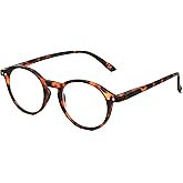 Foster Grant Unisex Parker Anti-fog Blue Light Readers Round Reading Glasses