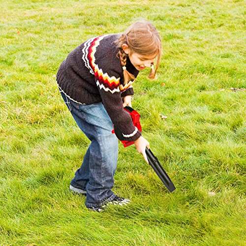 Kids Leaf Blower Toy Tool Set Boys Pretend Play Tools Outdoor Lawn Toy Real Blow Air for Boys and Girls - Thumbnail 2