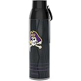 Tervis Venture Water Bottle East Carolina University Pirates - Full Speed Triple Insulated Tumbler Travel Cup Keeps Drinks Cold & Hot, 26oz, Stainless Steel