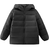 Hvididan Girls Hooded Puffer Jackets Packable Puffy Lightweight Fall Jacket for Girls Autumn Winter Coat 5-14Y