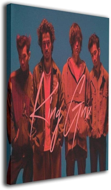 Amazon インテリア King Gnu 風景 部屋飾り鮮明さ 壁絵 装飾画垂直 廊下の通路の壁画 装飾画 寝室の絵画 アートポスター ポスターフレームなし 無毒無味 環境に優しい 耐紫外線性 絵画 壁掛け フック プレゼント装飾画 壁掛け 飾り絵 贈り物 部屋 玄関 店 キャンバス