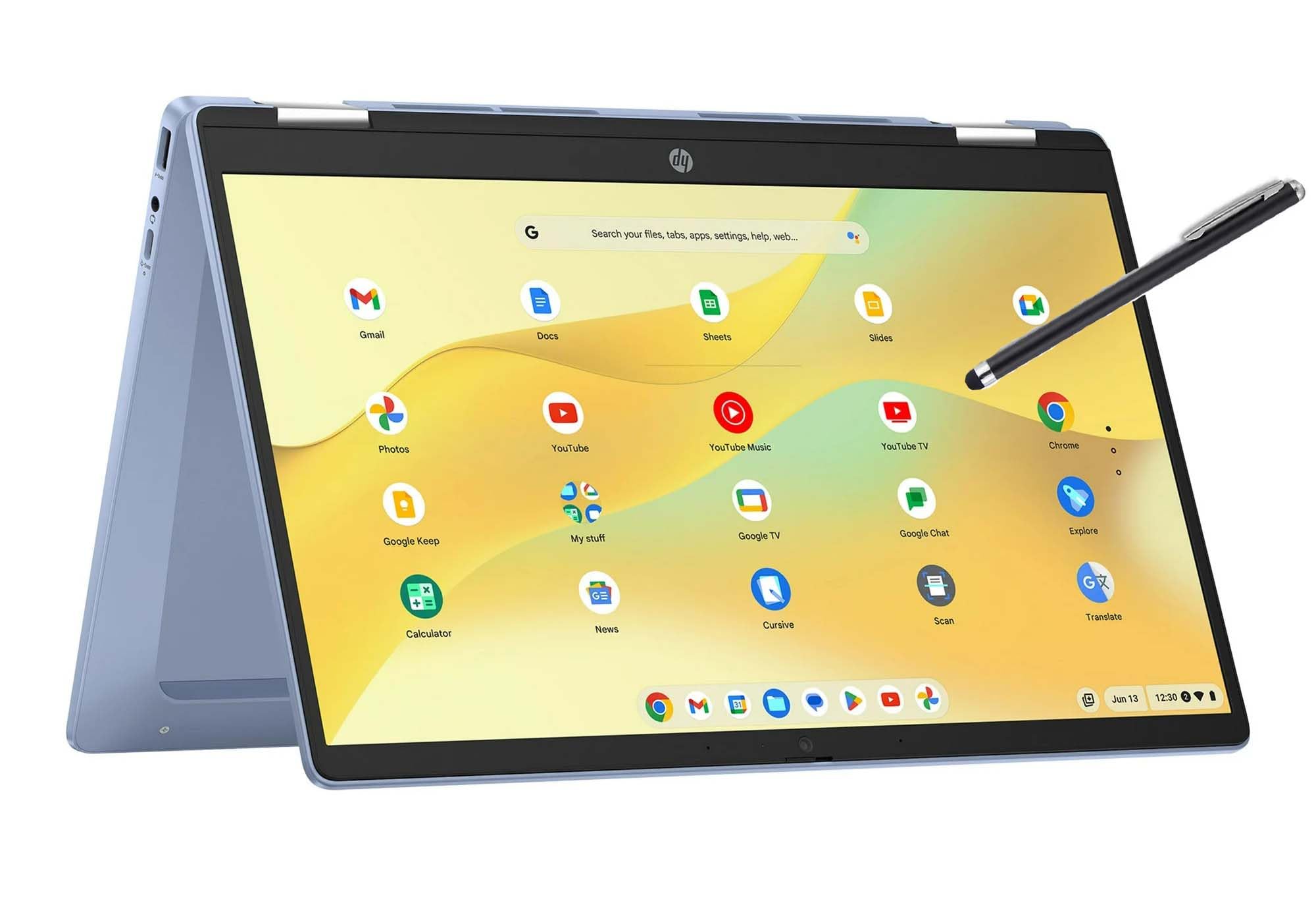HP Convertible 2-in-1 Chromebook in Blue 14" Touch