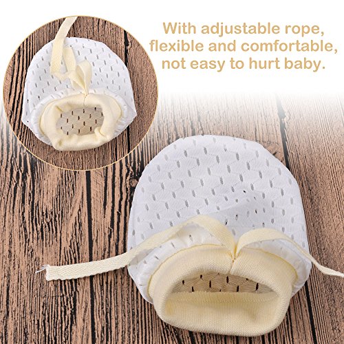Cunina No Scratch Mittens 3-Pair Newborn Baby Gloves for 0-6 Months Baby Boys Girls - Thumbnail 3