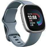 Fitbit Versa 4 Fitness Smartwatch with Daily Readiness, GPS, 24/7 Heart Rate, 40+ Exercise Modes, Sleep Tracking and more, Wa