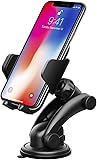 Phone Holder for Car, Mpow Grip Pro 2 Dashboard Car Phone Holder Universal Phone Mount Adjustable Phone Cradle with Strong Sticky Gel Pad for iPhone 7 7 Plus 6S 5 Samsung S8 HTC LG and Other Cellphone