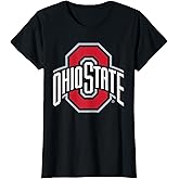 Ohio State Buckeyes Womens Icon Logo Black T-Shirt