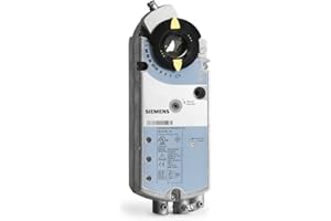 Siemens Spring Return Electric Damper Actuator, 0 to 10 Vdc, Standard Cabling