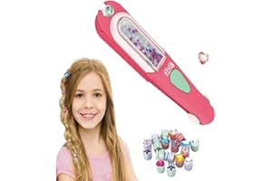Hair Gem Stamper Kit,Hair Accessories for Girls,Bling Hair Styling Tool, Gem Stapler for Hair, Hair Jewel Stamper for Girls, 