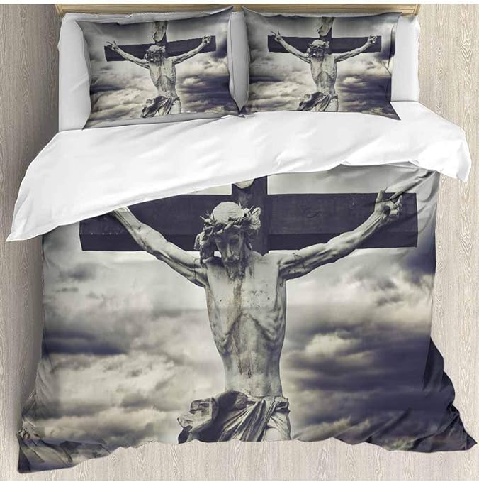 Juego de Funda de edredón con Estampado de Nubes espirituales, Juego de