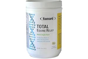 Ramard Total Equine Relief - Total Horse Joint Supplement for Total Body Equine Relief Powder, Tendon & Joint Health, Alleviating Swelling & Discomfort, Boosting Performance & Training 18oz Tub
