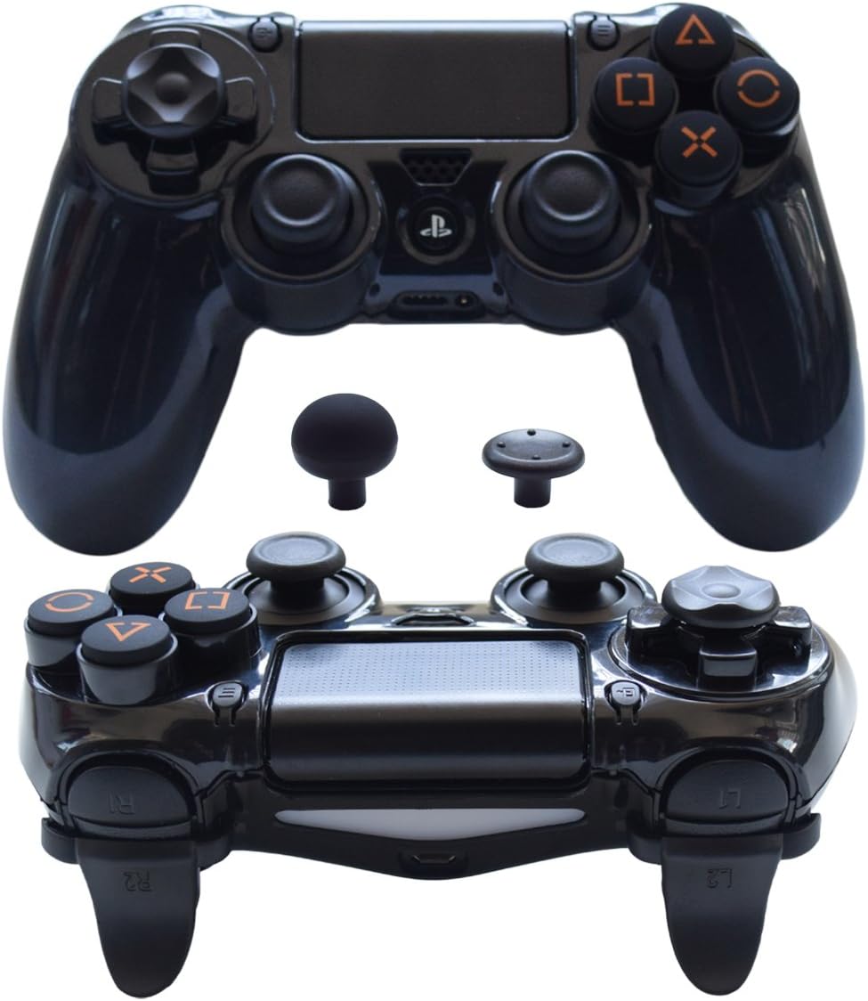 Pandaren FPS Ultra-ARMOR GEAR case cover for PS4 /SLIM/PRO/Playstation 4 controller (Black)
