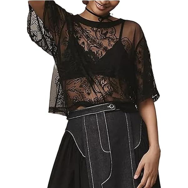 トップス eaphi bustier line sheer blouse 61dnHm6CCML._UY1000_.jpg