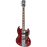 IYV IVSV-300 CHERRY RED Solid-Body Electric Guitar, cherry Red