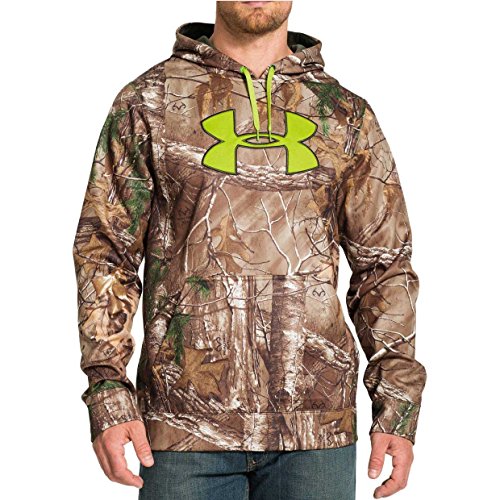 Under Armour Coldgear Scent Control Hoody - Men's Realtree AP - Xtra / Velocity XL