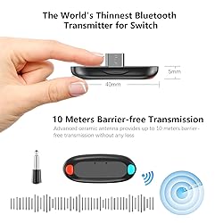 Thunderobot Bluetooth Adapter for Nintendo
