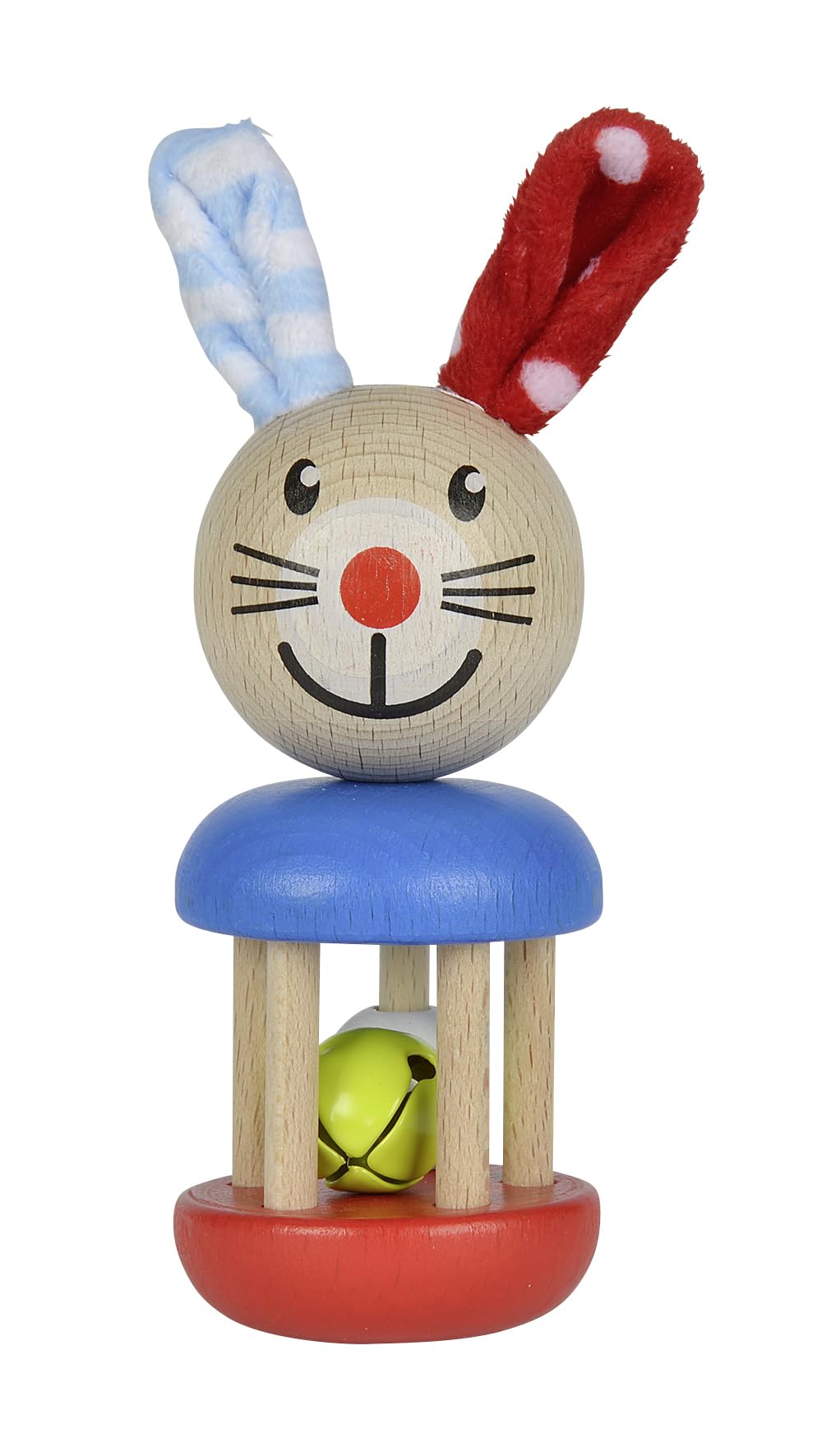 Heros 100017013 "Baby - Bunny Wooden Rattle