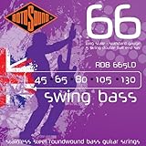 Rotosound RDB665LD Swing Bass 66 Stainless Steel Double Ball End 5 String Bass Guitar Strings