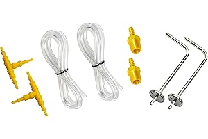 ZIBOO JL3MN Manometer Probe Kit, Compatible with Klein Tools ET180 Digital Manometer Compatible with Fieldpiece JL3KM2, SDMN5，SDMN6，ADMN2,HVAC Pitot Static Tube Fit