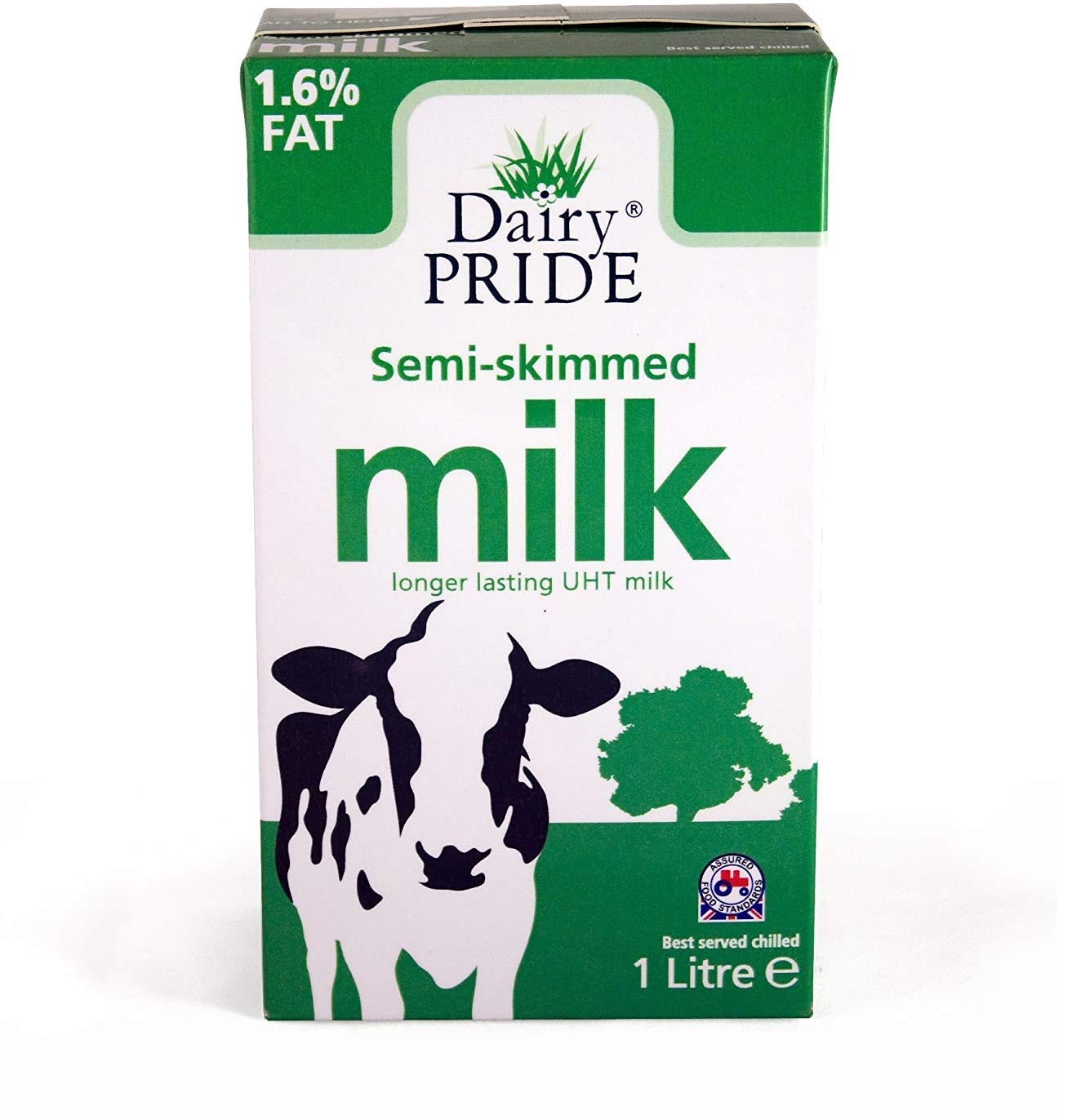 Dairy Pride Semi Skimmed Milk 1 Litre (Pack of 12)