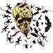 XONOR 100 Pieces Plastic Realistic Bugs - Fake Cockroaches, Spiders, Scorpions, Ants, Geckoes, Centipedes, Mice, Flies, Bats for Halloween Party Favors and Decoration
