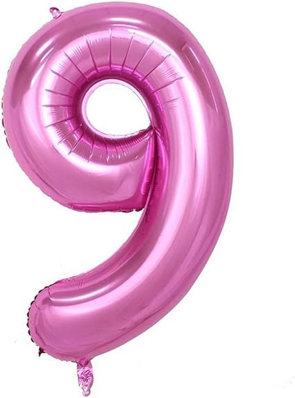 Amazon Com Ruimeier Number 9 Balloon 40 Inch Pink Party