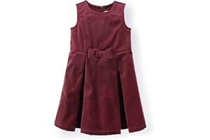 Hope & Henry Girls' Sleeveless Bow Front Jumper