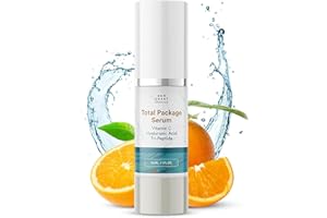 SUN COAST SCIENCES Sun Coast Science Total Package Serum, Vitamin C, Hyaluronic Acid, 1 Ounce (Pack of 1)