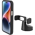 Kenu Airbase Pro Car Phone Mount for Dashboard and Windshield - Desk Phone Stand - 360 Degree Rotation - Grips Expand to 3.6 Inches - Elegant Design - Fits Latest iPhones, Samsung, and Android Phones