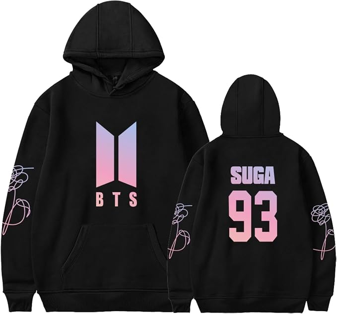 Kpop BTS Love Yourself Her Tear Sudadera con capucha Suga, V, Jin, Jimin, J-hope