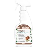 Poultry Feather and Plumage Care Formulation- Chick&rsquo;n Feather Glo from Chick&rsquo;n Swell to Enhance and Promote Strong Plumage in Poultry with Optimal Feathers Development. 32 Fluid oz.