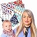 Baby Bandana Drool Bibs - Natural Organic Cotton with Fleece Back - Unisex 8-Pack Gift Set with Popular Nautical and Beach-Themed Designs for Boys and Girls - by So Peep