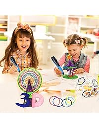 Recambios de filamento 3D (20 colores, 10 pies cada uno) Total 200 pies, filamento PLA 0.069 in, lápiz de impresión 3D PLA para niños, sin atascos, no tóxico y sin olor, no apto para bolígrafo 3Doodler