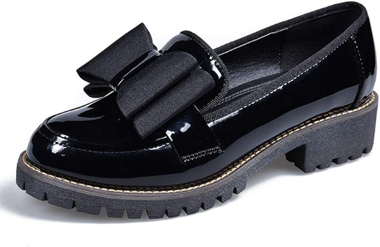 patent oxfords womens