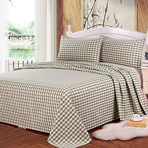 Coarse cotton/ linen sheets-A 180x210cm(71x83inch)