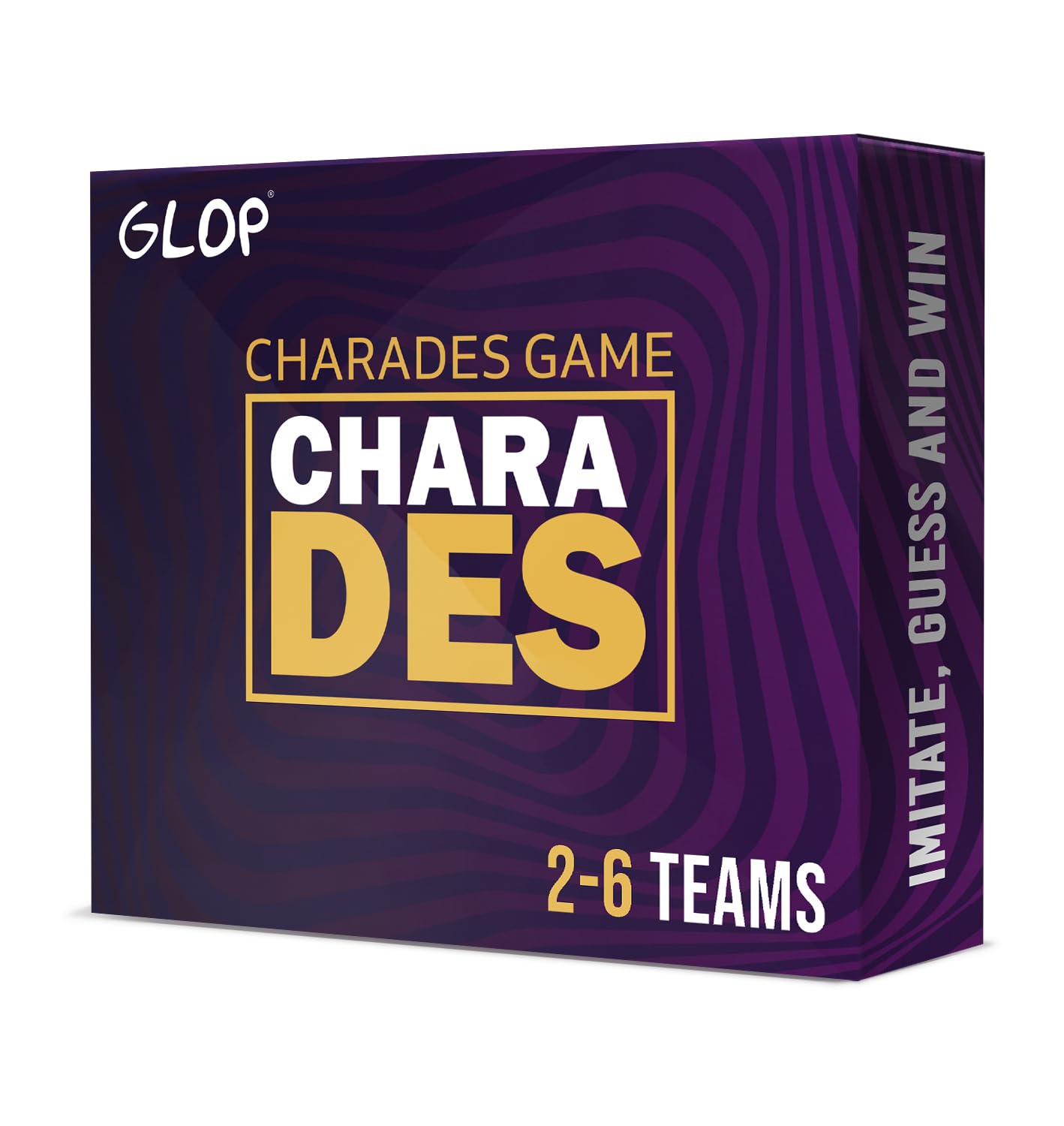 Glop Charades - Games For Adults - Family Board Games for Adults and Kids Ages 8 and Up - Party Games for 2 to 6 Teams - Card Games - Family Games - Board Game