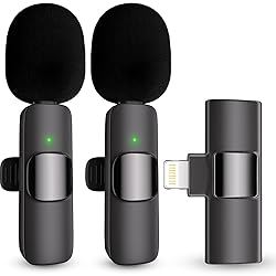 Professional Wireless Lavalier Lapel Microphone for